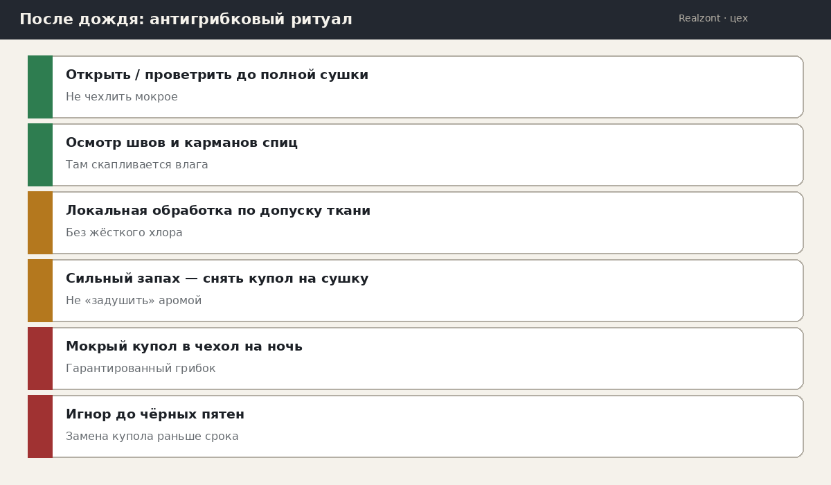 Ритуал после дождя